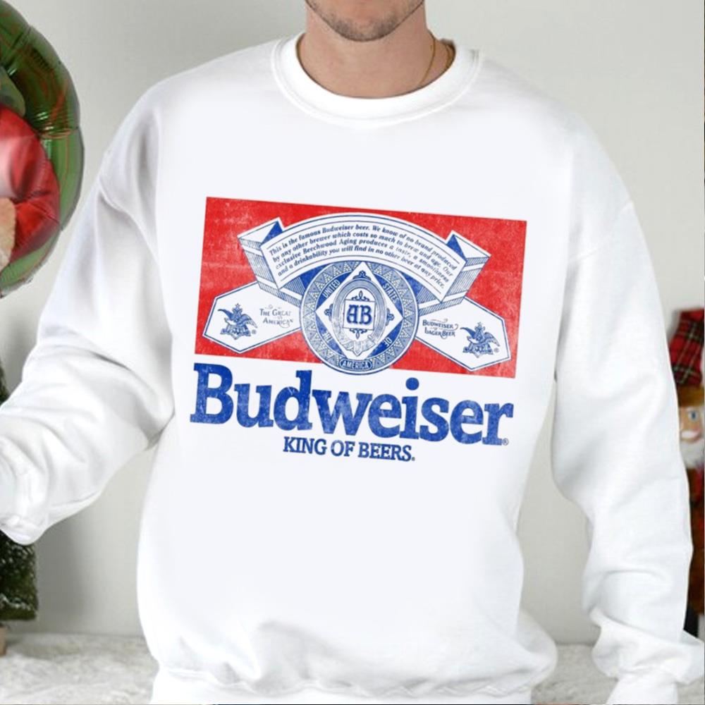 Budweiser Half Label T-Shirt