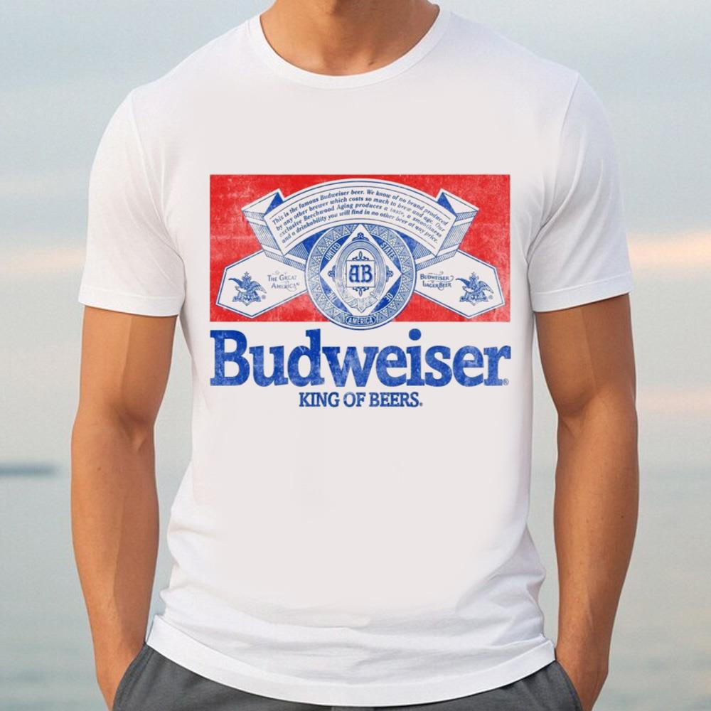 Budweiser Half Label T-Shirt