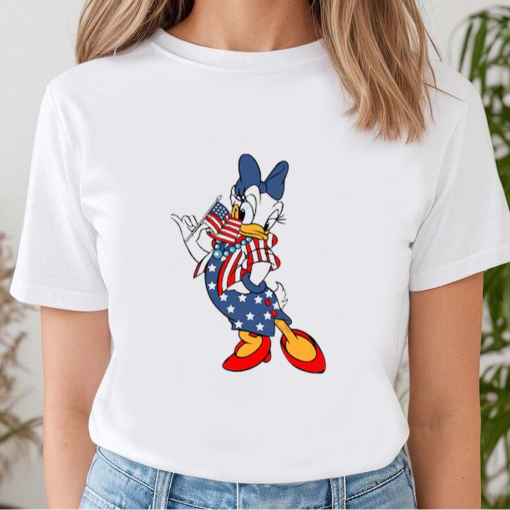Bundle Mouse And Friends 4th Of July Shirt, Red White And Blue, American Freedom, Daisy Shirt