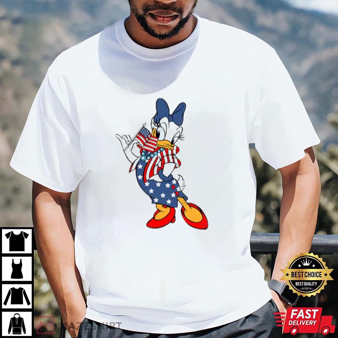 Bundle Mouse And Friends 4th Of July Shirt, Red White And Blue, American Freedom, Daisy Shirt