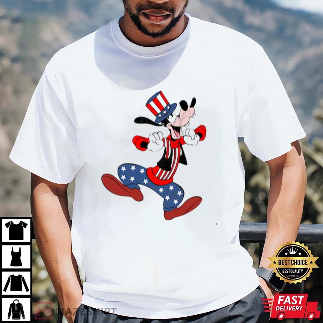 Bundle Mouse And Friends 4th Of July Shirt, Red White And Blue, American Freedom, Goofy Shirt