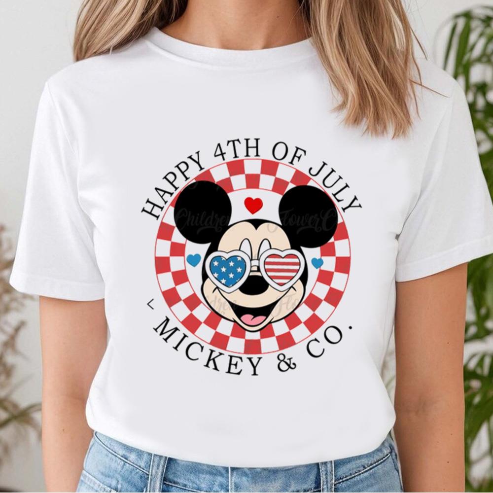 Bundle Mouse And Friends America Shirt, Red White And Blue, Family Vacation 2023
