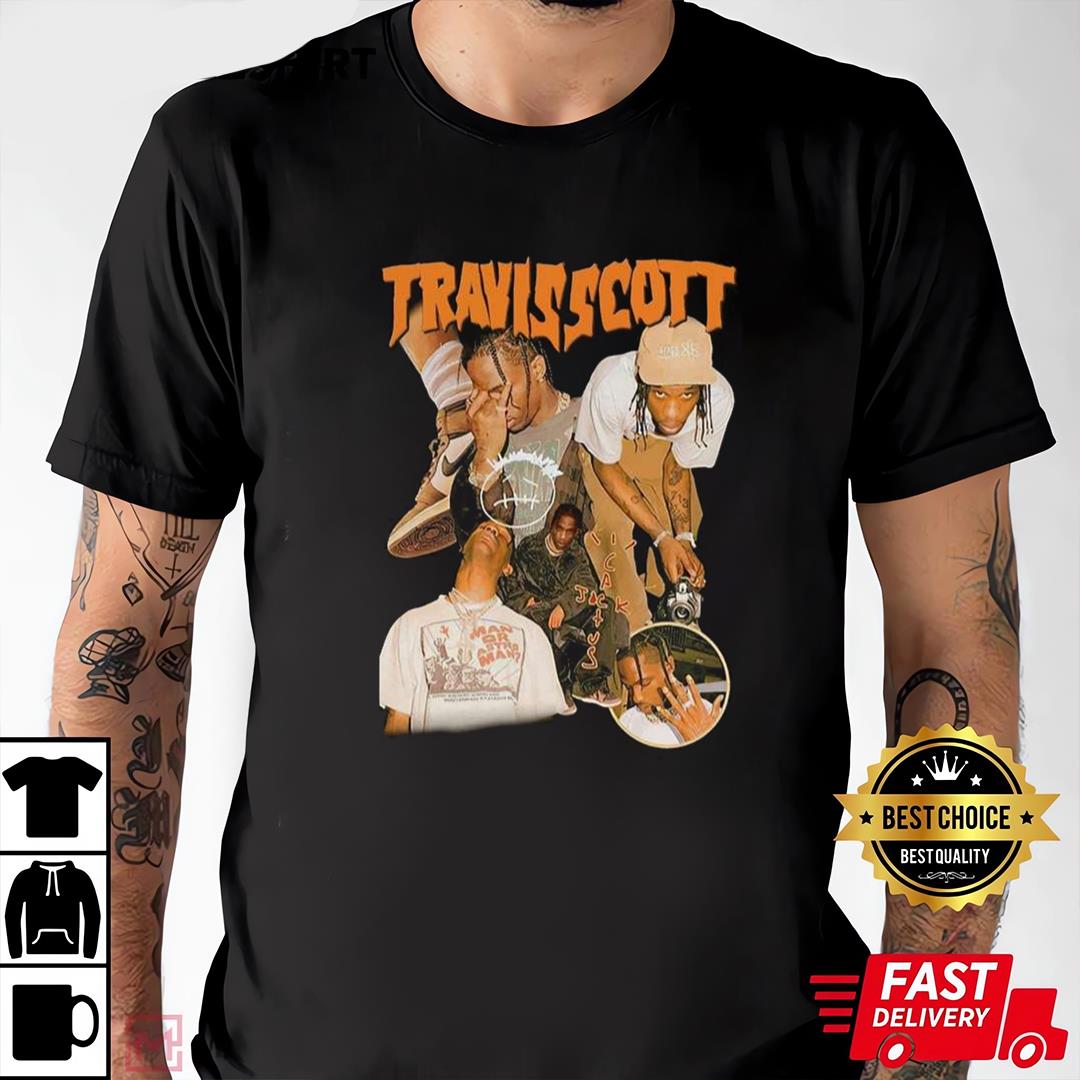 Cactus Jack Vintage Retro Style Rap Music Hip Hop T-Shirt