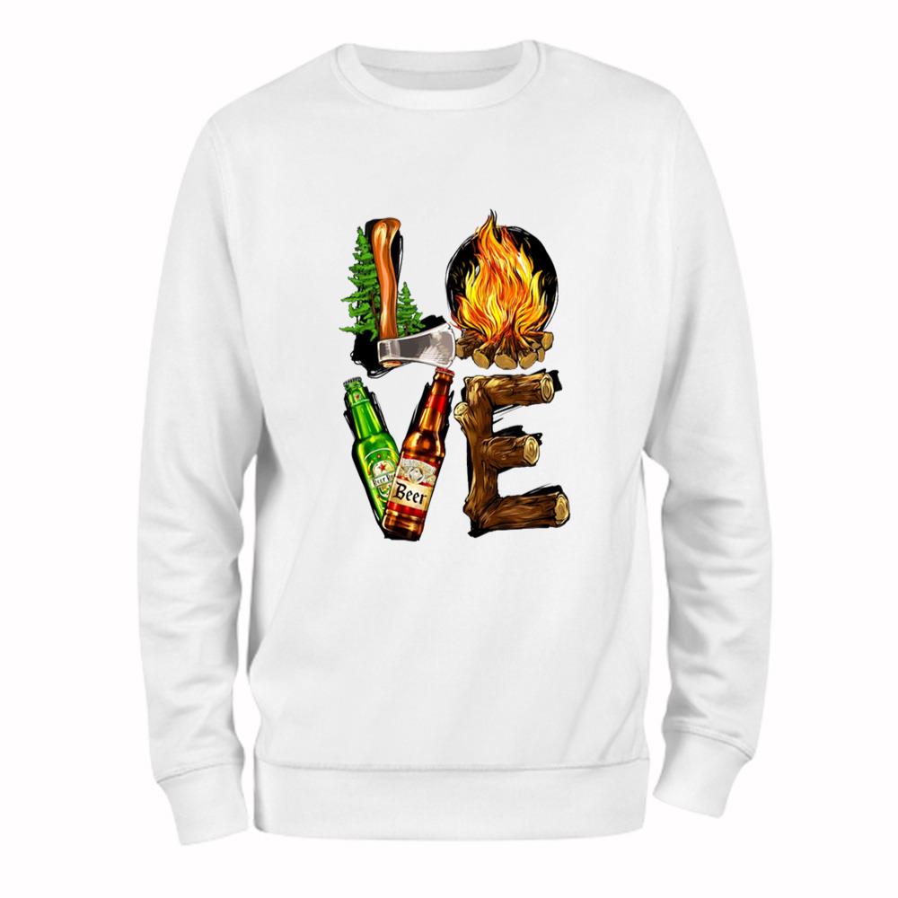 Camp Love Wood T-shirt Camping Life
