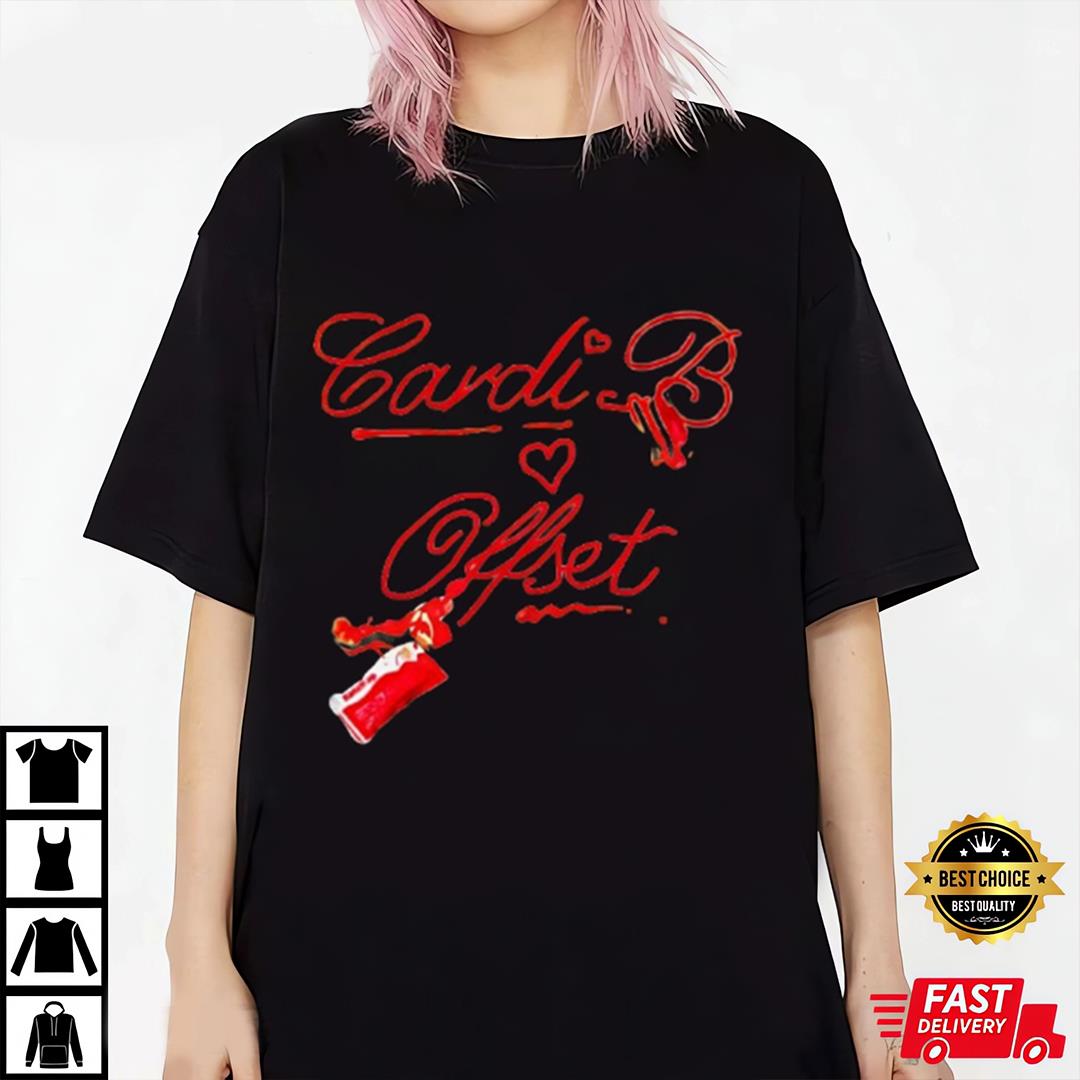 Cardi B And Offset Shirt, Music Tour 2023 Shirt, Cardi Ketchup Shirt