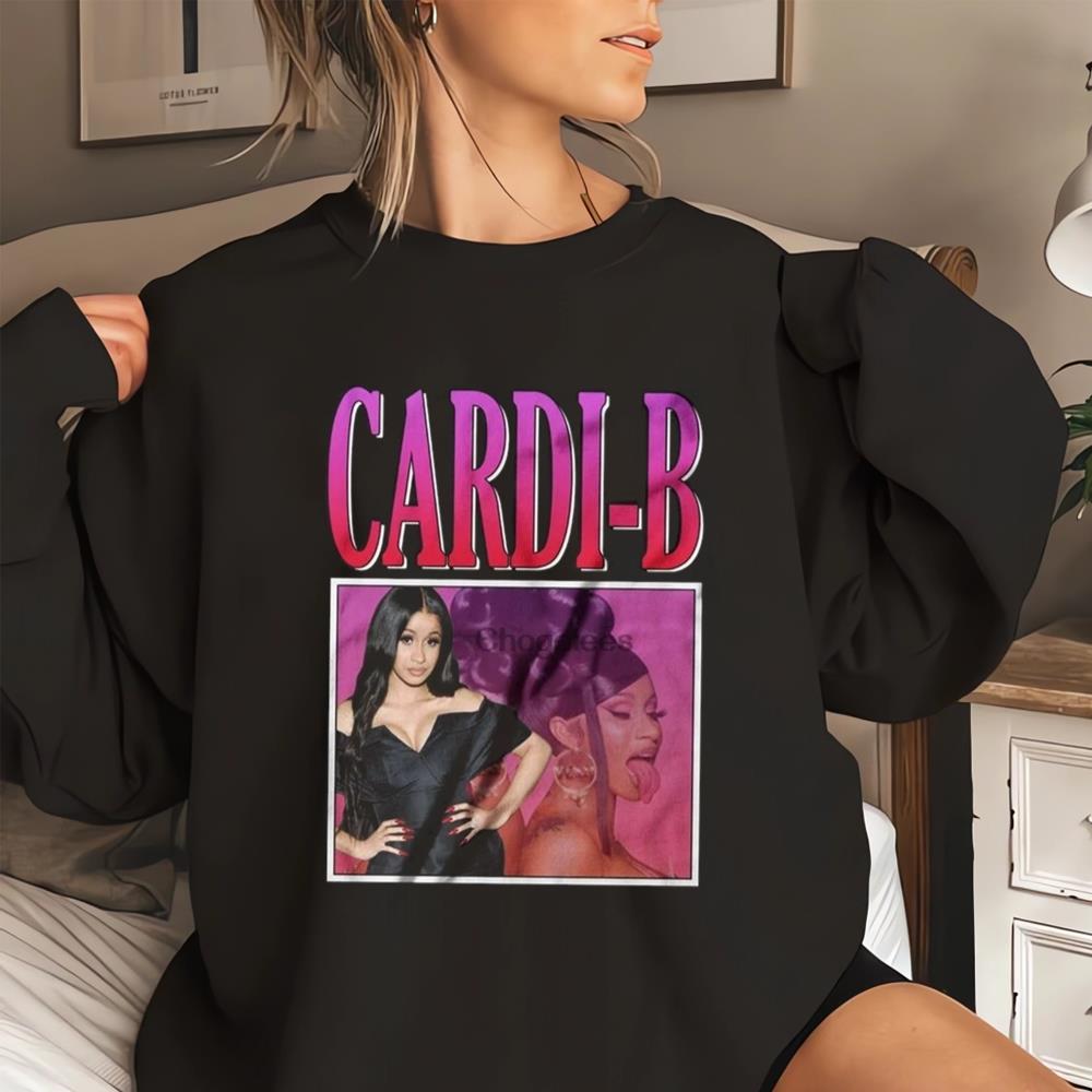 Cardi B New T-Shirt Vintage 90s Style Cardi B Shirt Birthday Gift Shirt Cardi B Music
