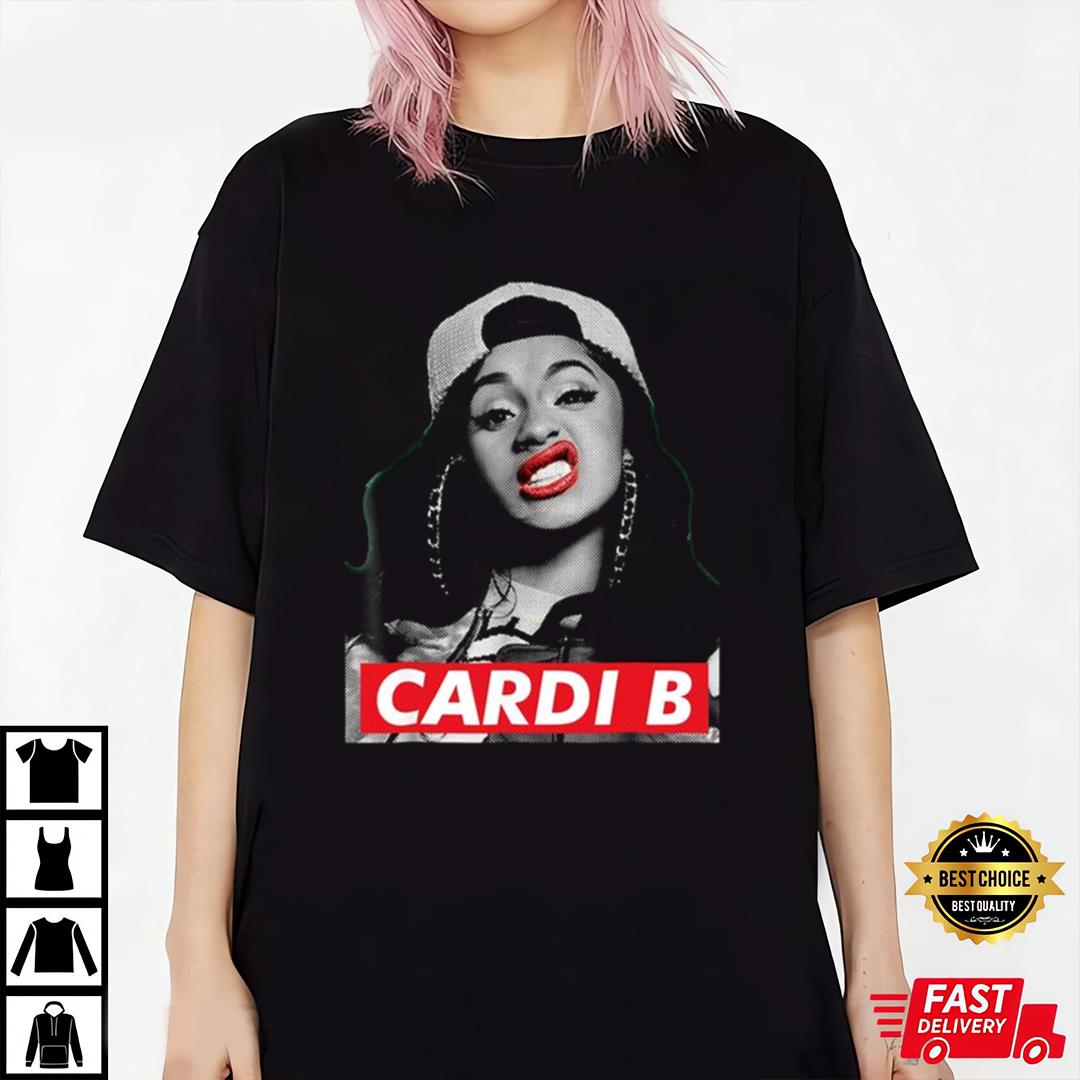 Cardi B Rapper T-shirts Gift For Fans