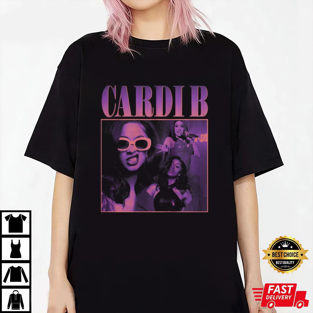 Cardi B Shirt, Vintage Cardi B Shirt