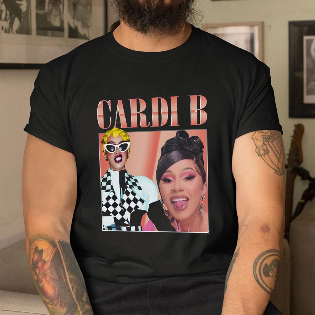 Cardi B Shirt, Vintage Cardi B Shirt Rap Hip Hop 90s Retro Cardi B Shirt