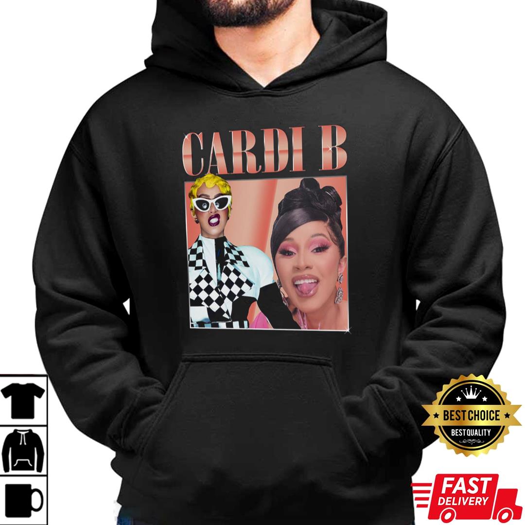 Cardi B Shirt, Vintage Cardi B Shirt Rap Hip Hop 90s Retro Cardi B Shirt