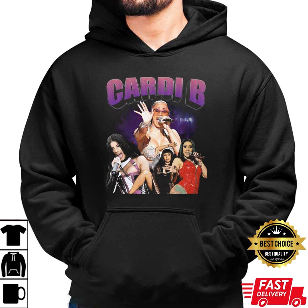 Cardi B Vintage Retro Style T-Shirt