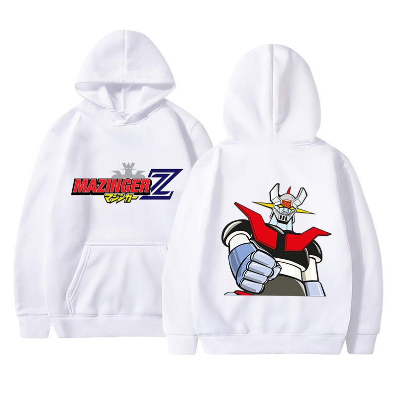 Hot Graphic Hoodies Mazinger Z Hoodie Tops Autumn Winter Sweatshirt