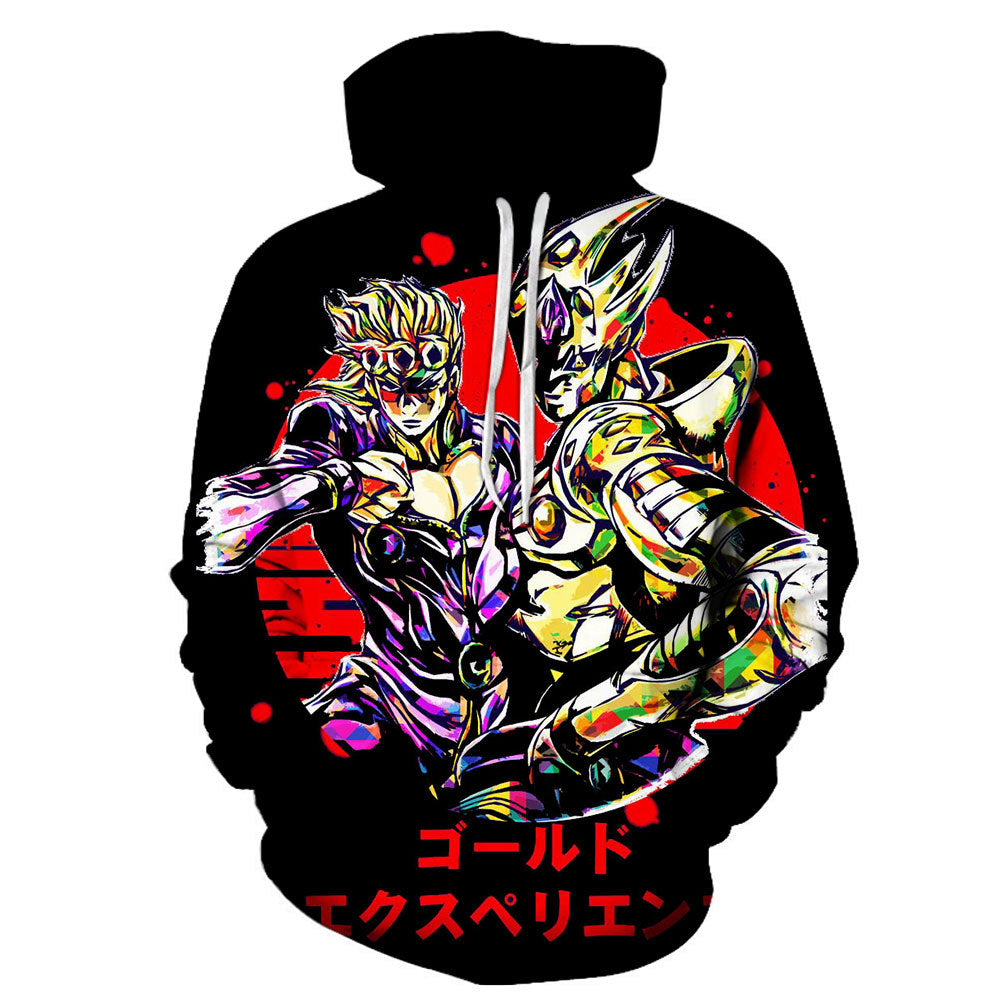 JOJO's Bizarre Adventure Hoodies Anime JOJO 3D Print Streetwear Oversized Sweatshirts