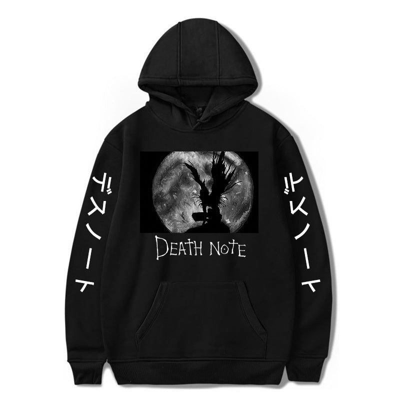 Japan Anime DEATH NOTE Hoodie Casual Loose Hip Hop Sweatshirt