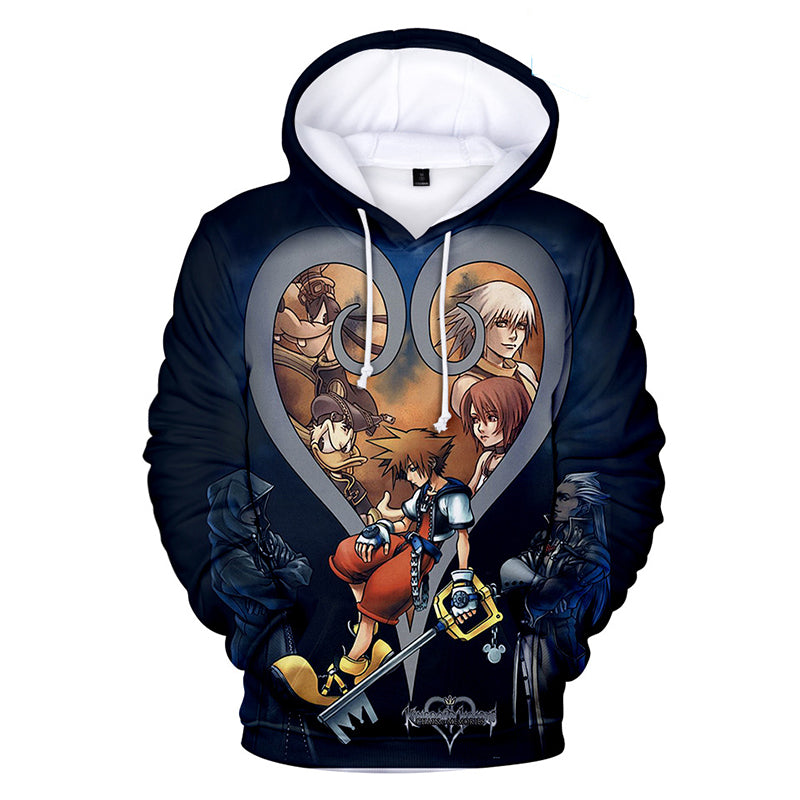 Kingdom Hearts Hoodies - Kingdom Hearts Series Kingdom Hearts Team Hoodie