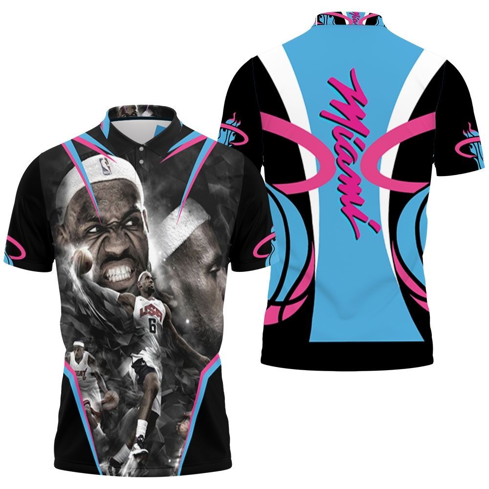 Lebron James 6 Miami Heat Usa Legend Of All Time For Fan Polo Shirt All Over Print Shirt 3d T-shirt Lebron James 6 Miami Heat Usa Legend Of All Time For Fan Polo Shirt All Over Print Shirt 3d T-shirt