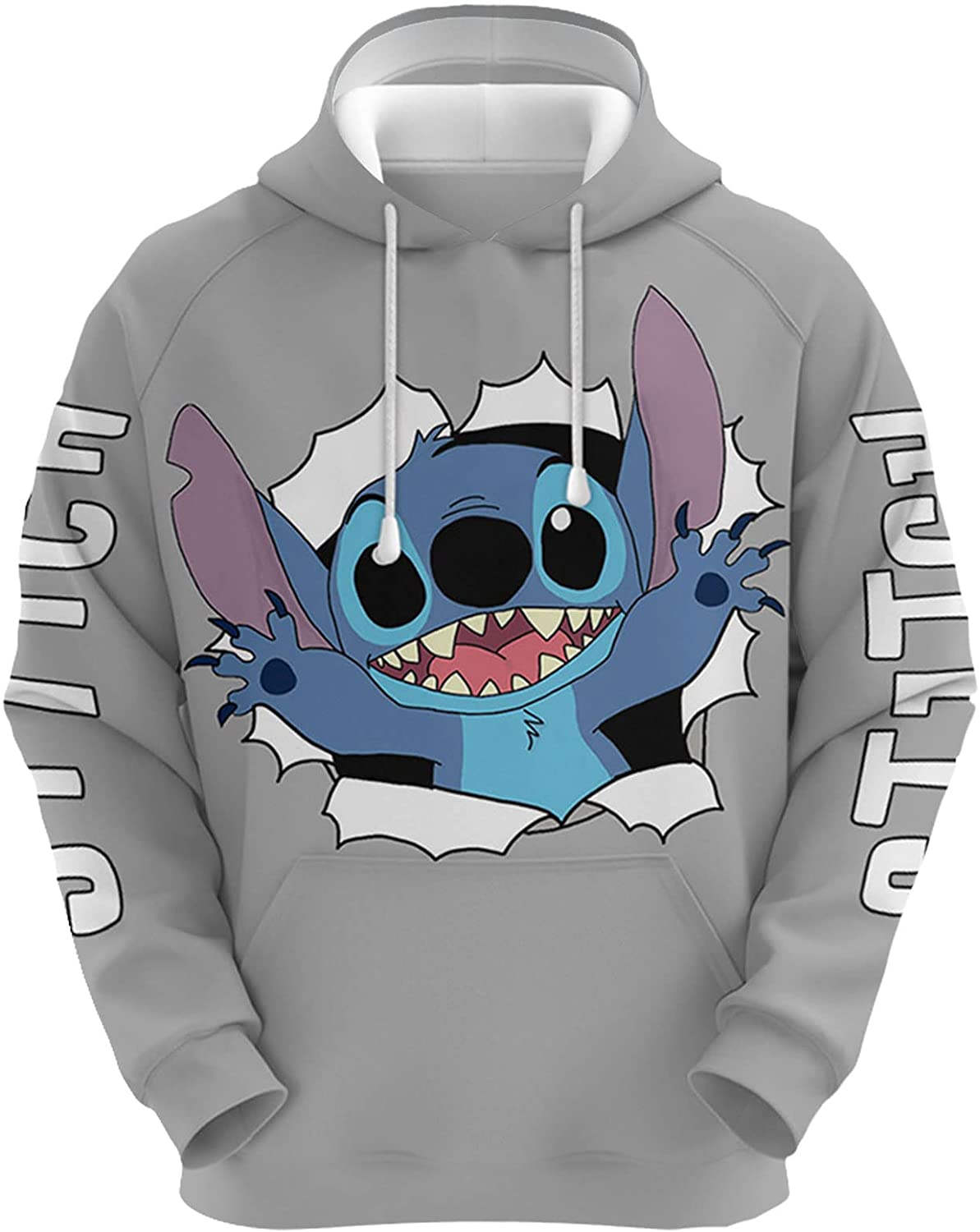 Lilo And Stitch hoodies 3D Print Stitch Hoodie Pullover Sweatshirt