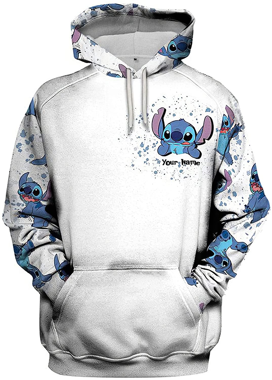 Lilo And Stitch hoodies Cute Anime Character Hoodie Pullover Sweatshirt