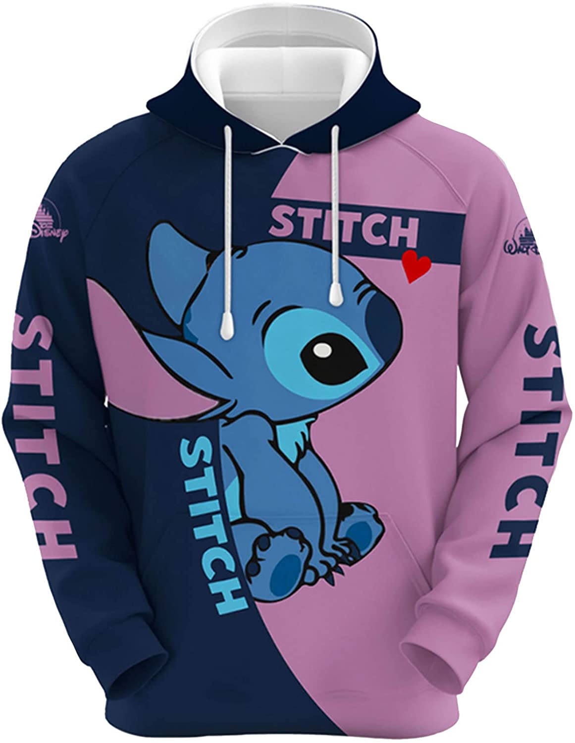 Lilo And Stitch hoodies Cute Stitch Hoodie Pullover Sweatshirt