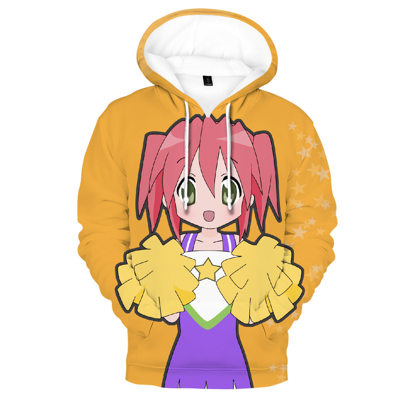 Lucky Star Anime Print Hoodies 3D Sweatshirts