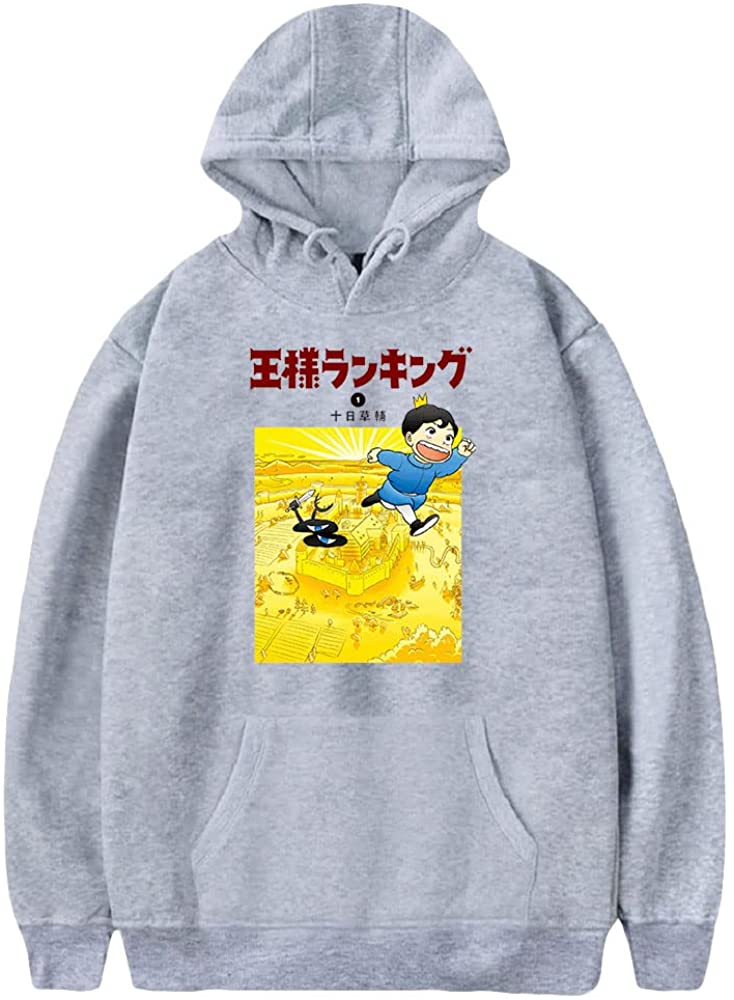 Manga Ranking of Kings Hoodies - Bojji Casual Anime Pullovers Sweatshirt