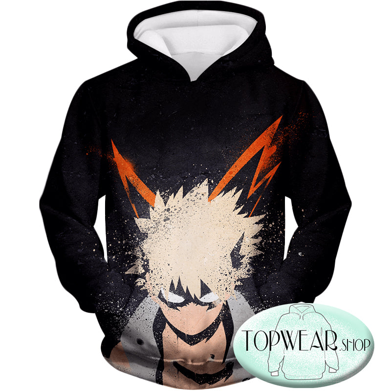 My Hero Academia Hoodies - Explosive Hero Student Katsuki Bakugo Pullover 3D Hoodie