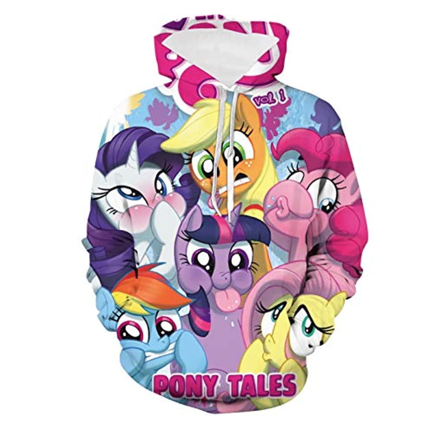 My Little Pony Hoodies - Unisex 3D Print Casual Pullover Sweater