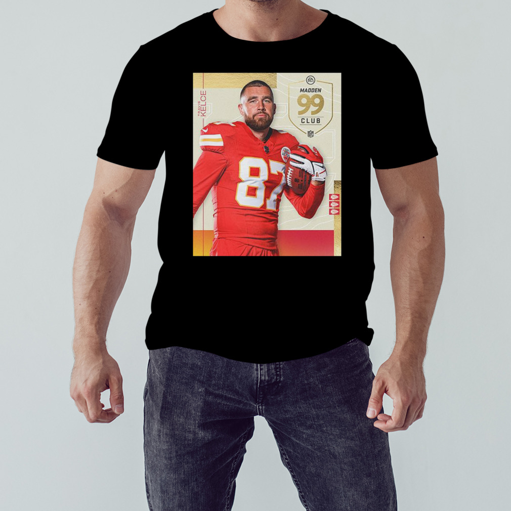 NFL Madden 24 Kansas City Chiefs Congrats On The Most 99 Club Travis Kelce  3D T-Shirt - Binteez