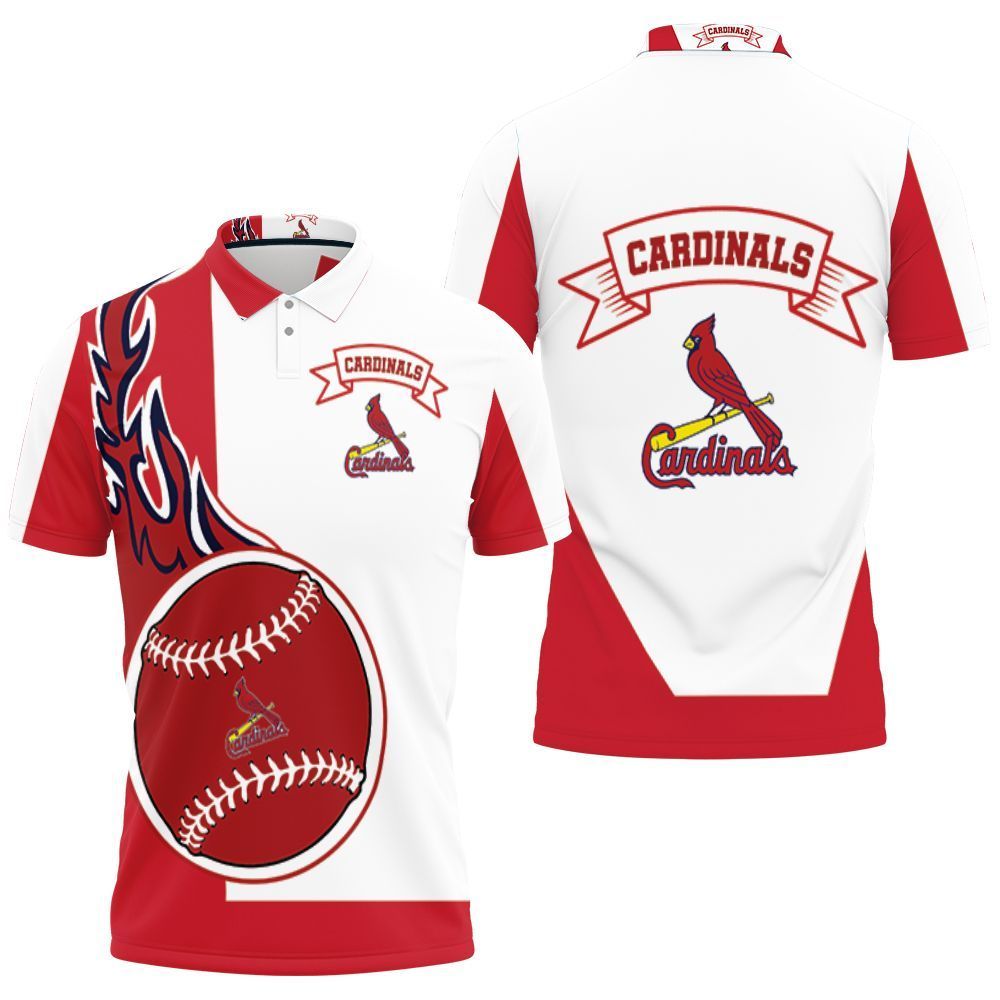 St. Louis Cardinals 3d Polo Shirt Jersey All Over Print Shirt 3d T-shirt