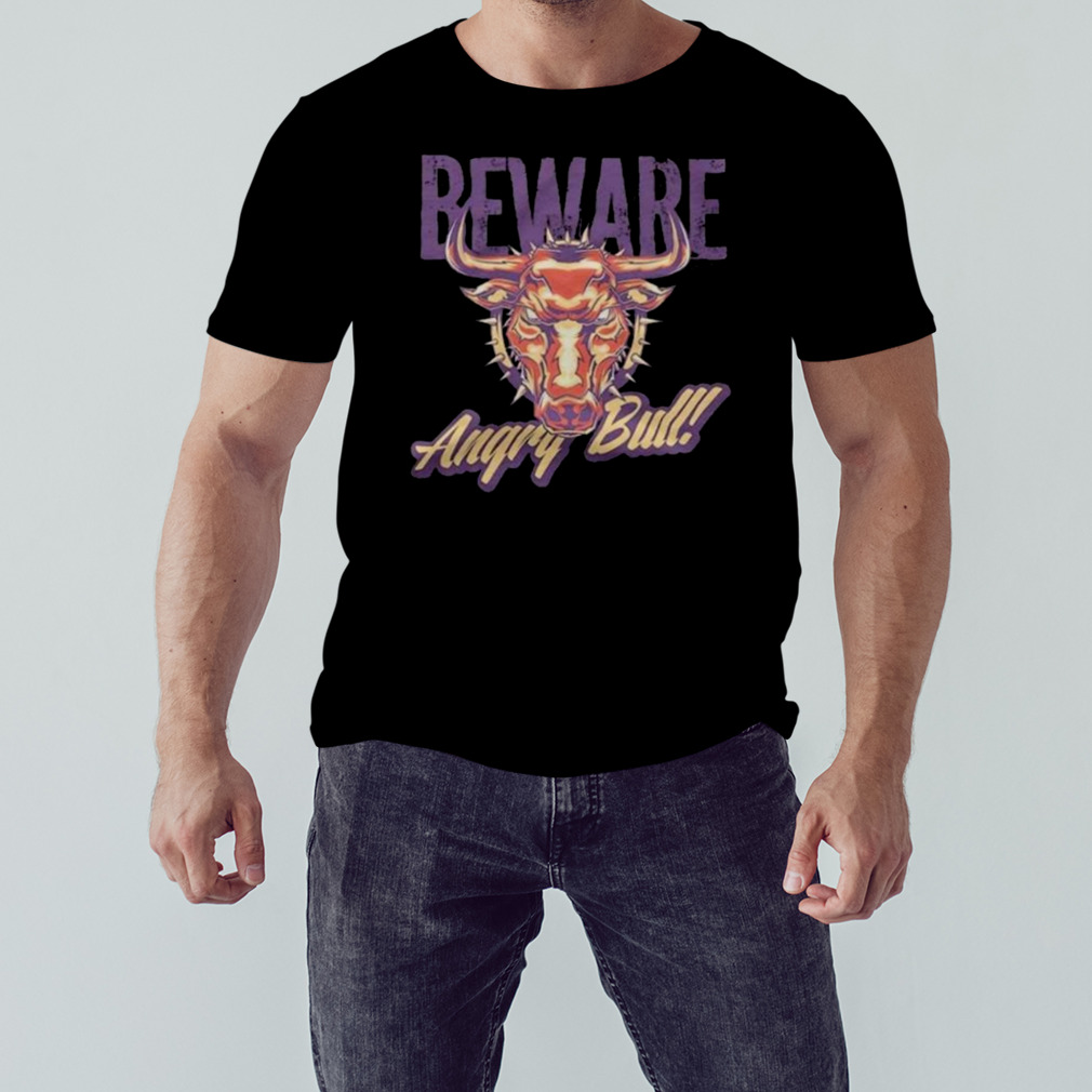 Beware Angry Bull Shirt 1 Unisex tshirt