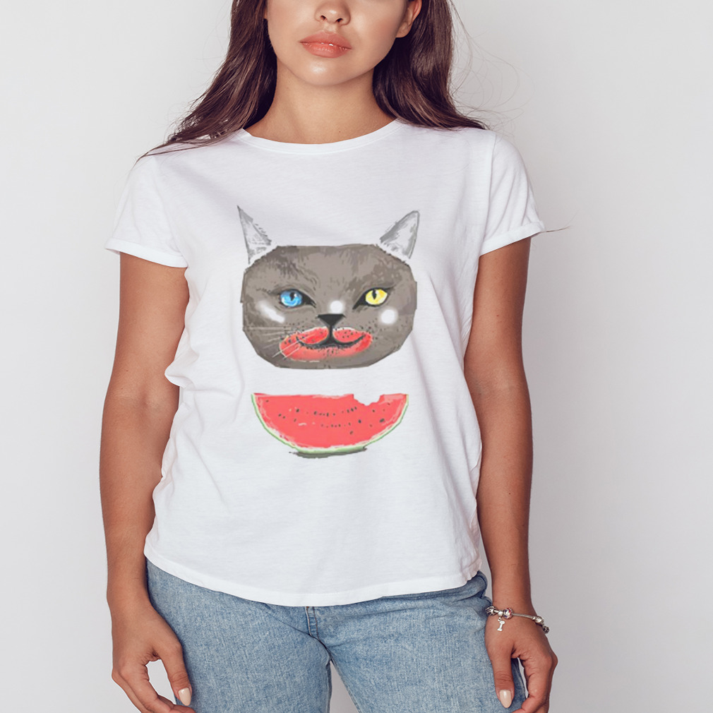Mac Watermelon Cat shirt 2 Women's shirt