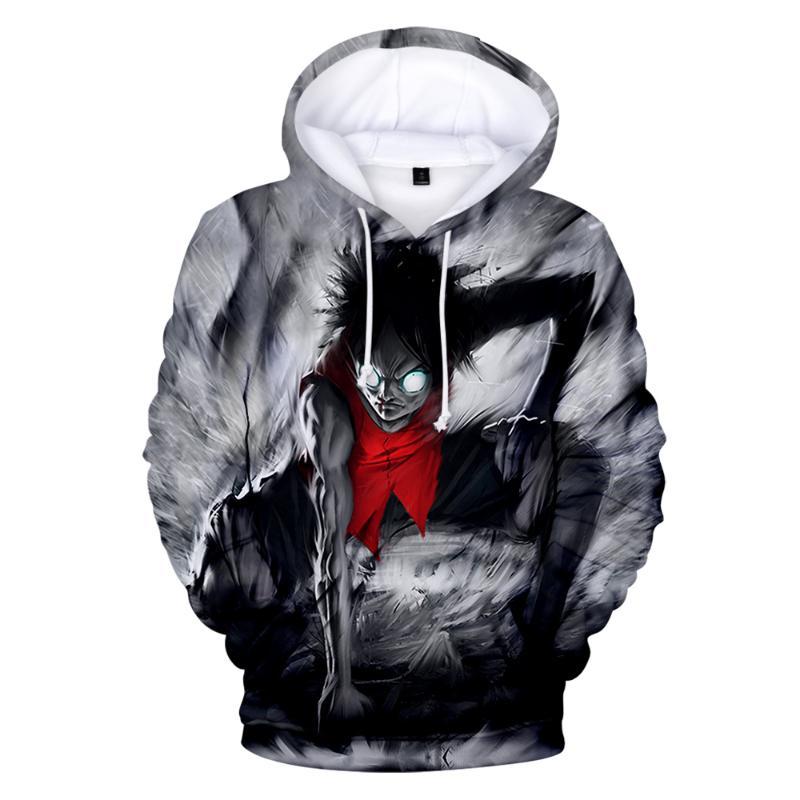 One Piece 3D Printed Hooded Sweatshirts - MenWomen Hoodie