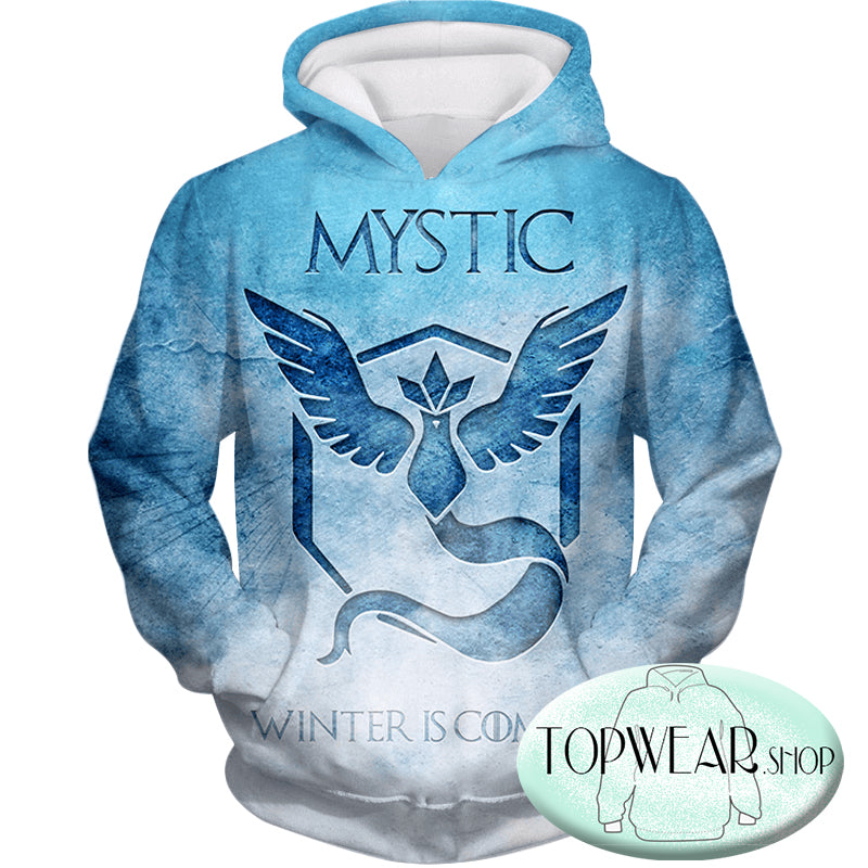 Pokemon Hoodies - Articuno Mystic Pokemon 3D Hoodie