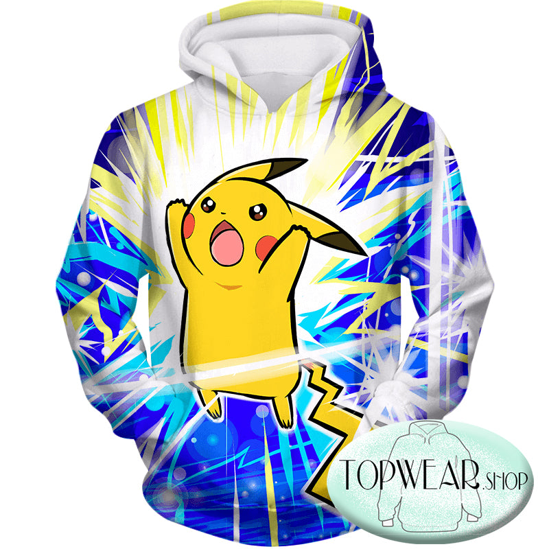 Pokemon Hoodies - Thunder Pokemon Pikachu Hoodie