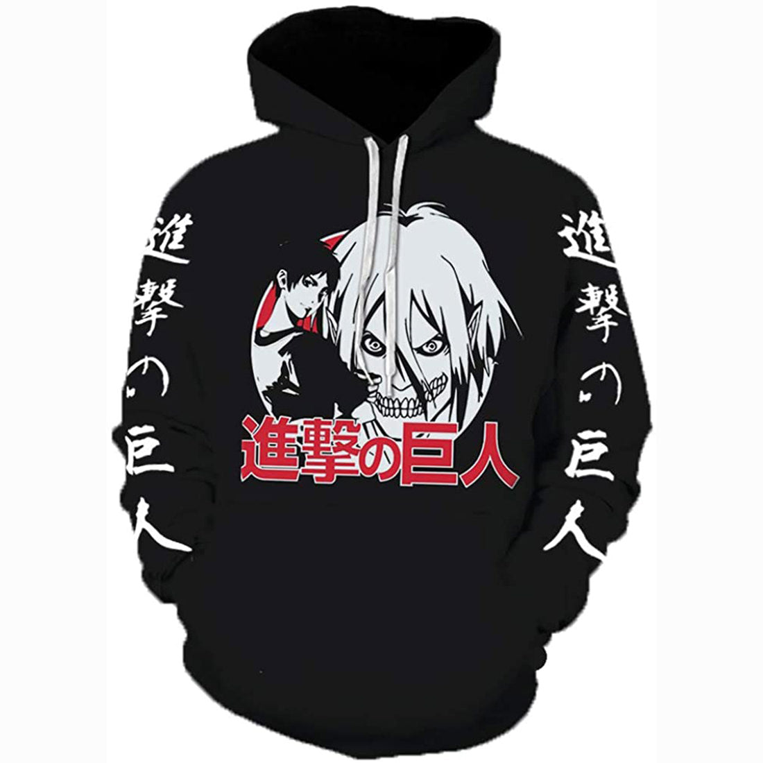 Unisex Attack on Titan hoodie Levi Ackerman Anime hoodie 3D Print Sweatshirt