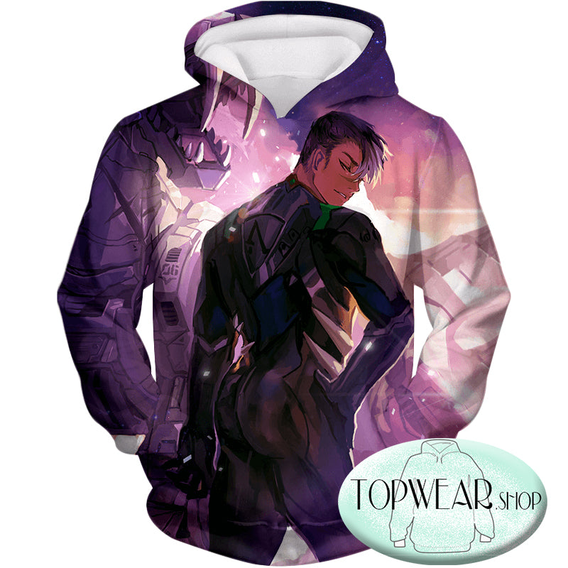 Voltron Legendary Defender Hoodies - Shiro the Ultimate Black Lion Paladin Pullover Hoodie