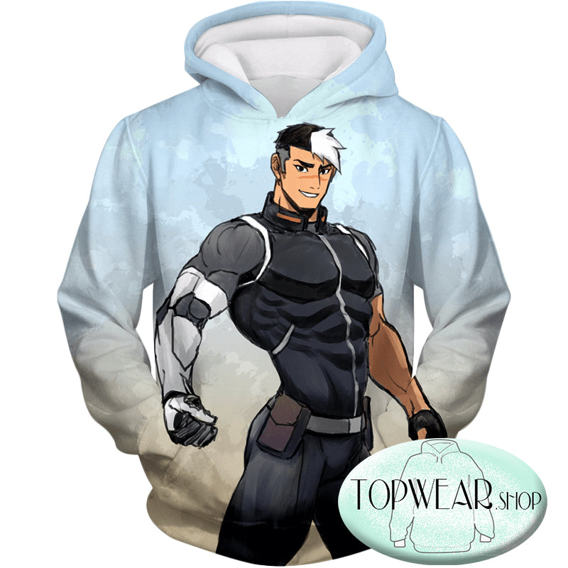 Voltron Legendary Defender Hoodies - Space Dad Shiro  Awesome Pullover Hoodie