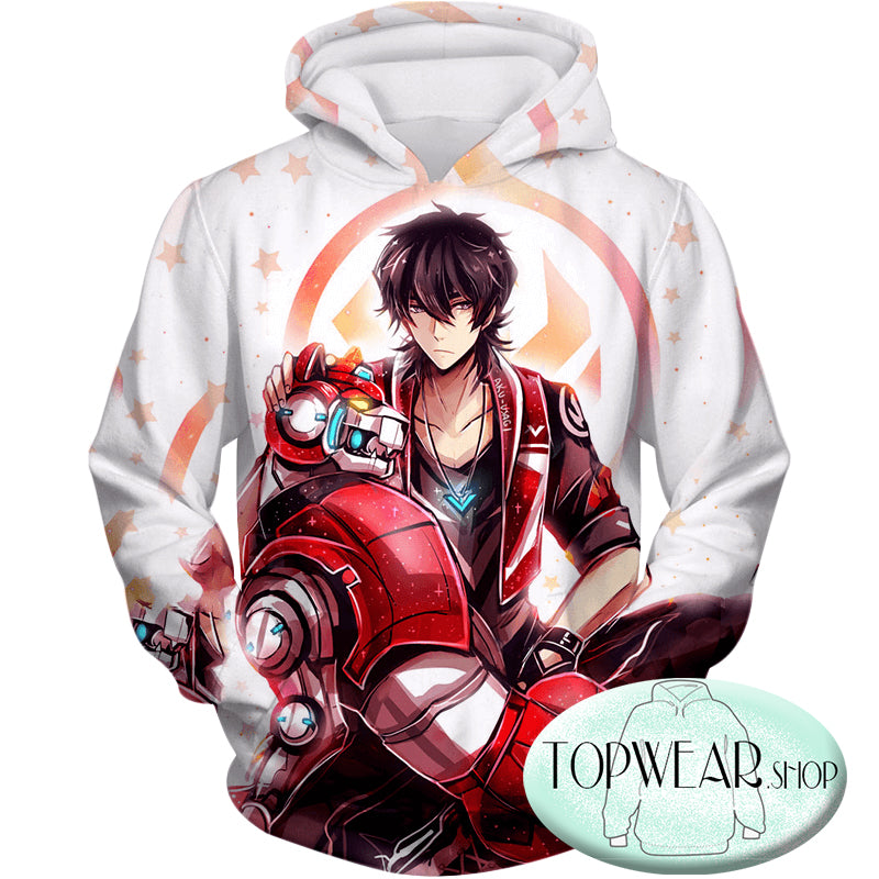 Voltron Legendary Defender Hoodies -Lion Paladin Keith Cool Graphic Pullover Hoodie