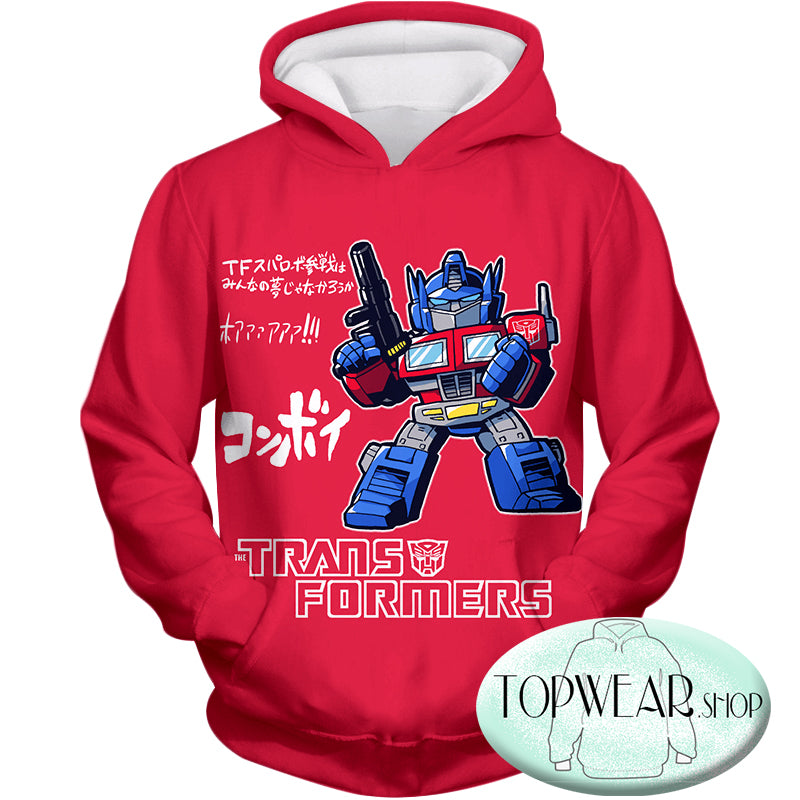 Voltron Legendary Defender Hoodies -Transformers Optimus Prime Pullover Hoodie