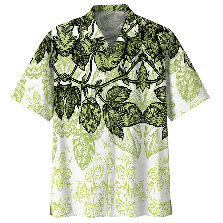 Beer Hops Gardener Hawaiian Aloha Shirts