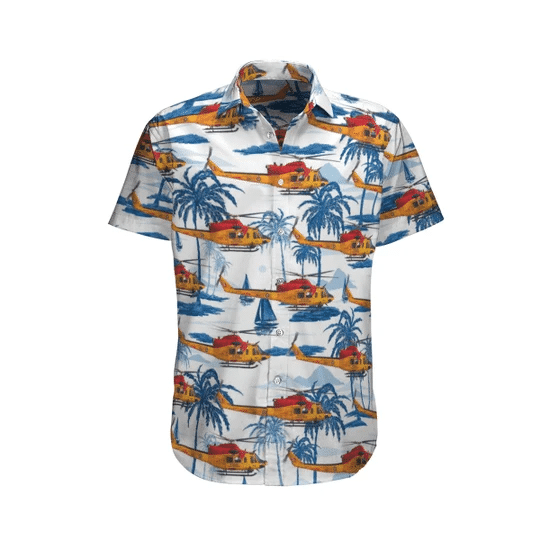 Bell Ch-146 Griffon Canadian Forces Unisex Hawaiian Shirts