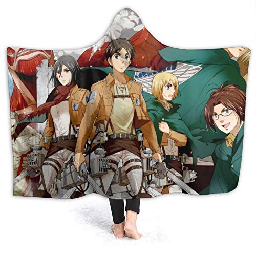 Anime Blanket - Attack On Titan Fleece Flannel Blanket