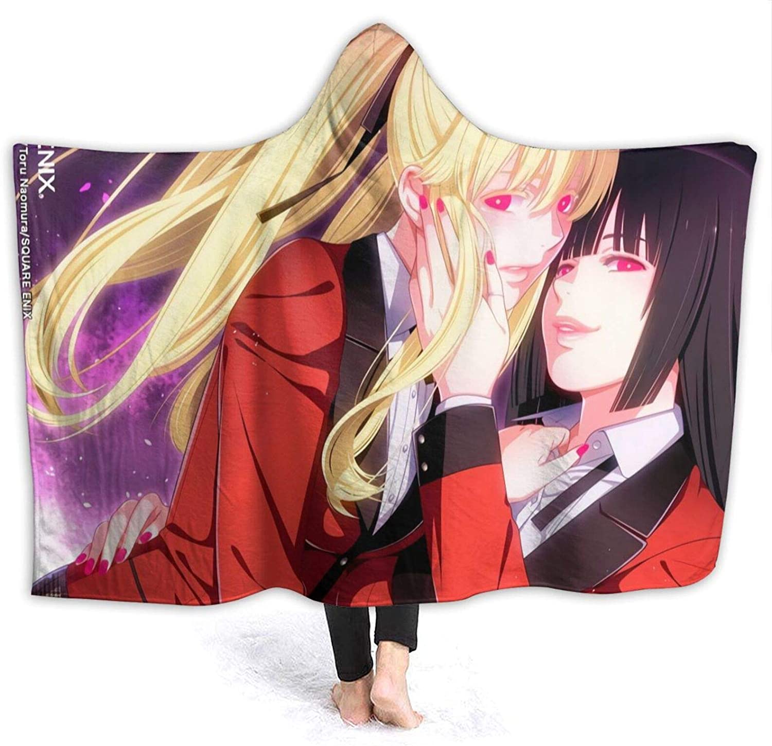 Anime Fire Force Hooded Blanket - Warm Flannel Blanket