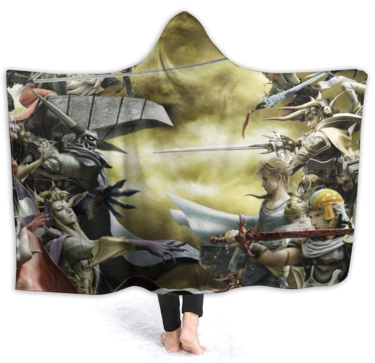 Anime Fleece Flannel Blankets - Final Fantasy Travel Blankets