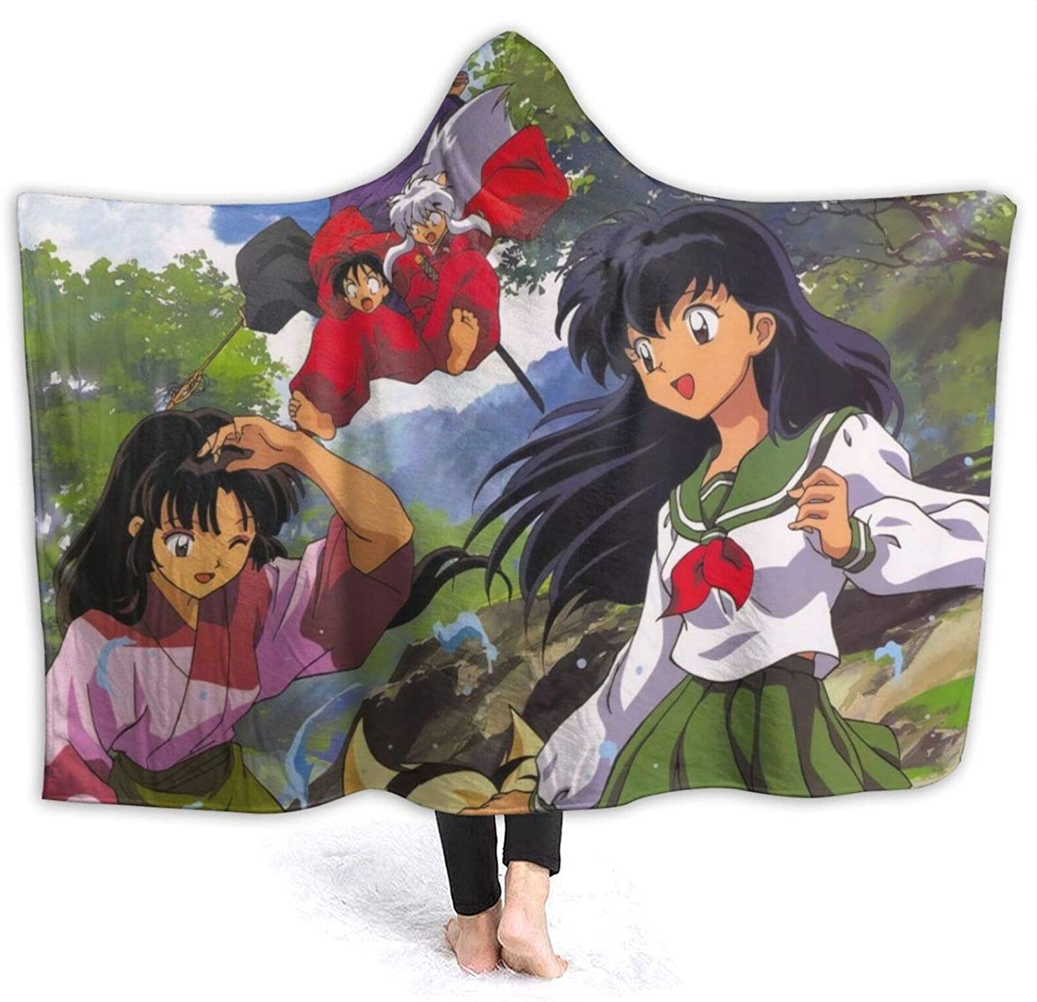 Anime Inuyasha Blanket - Travel Fleece Flannel Blanket