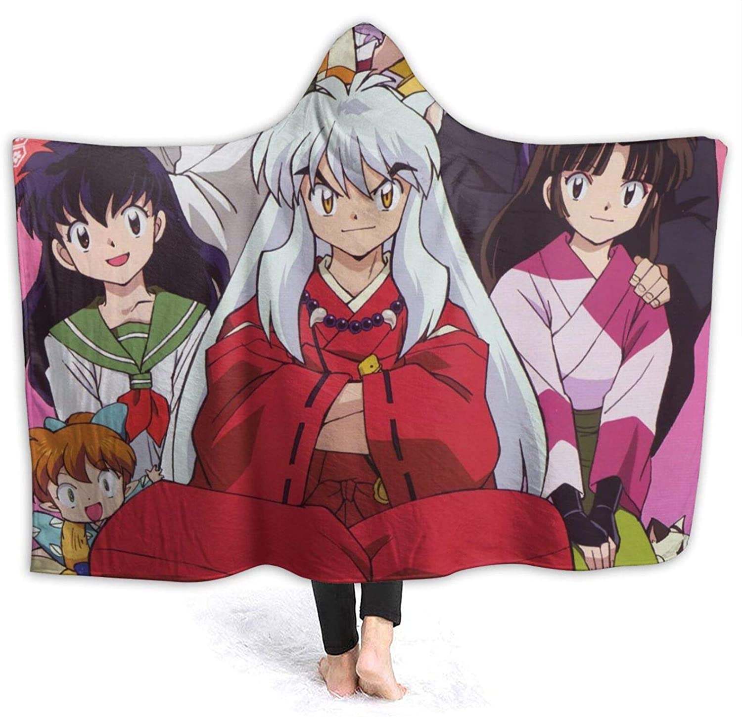 Anime Inuyasha Fleece Flannel Blankets