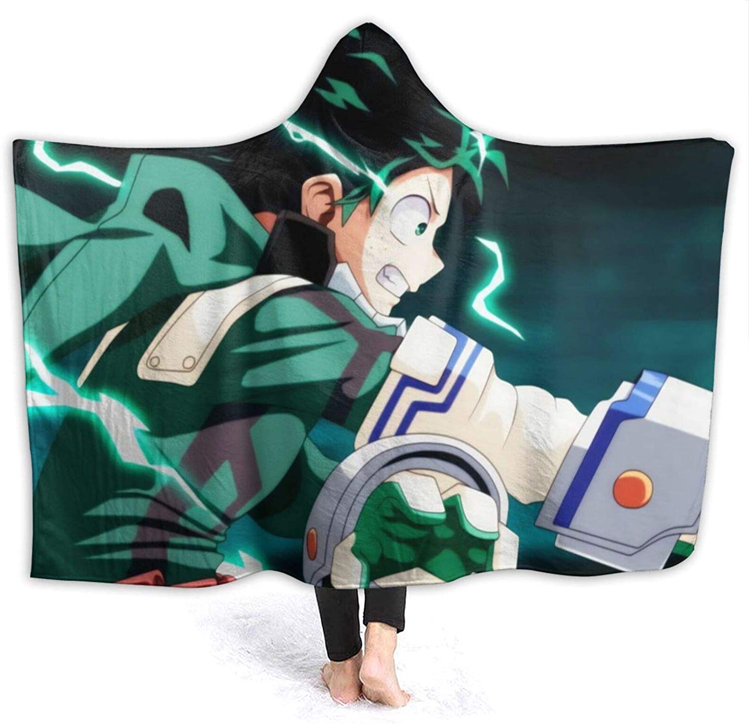 Anime My Hero Academia Blanket - Flannel Hooded Cloak