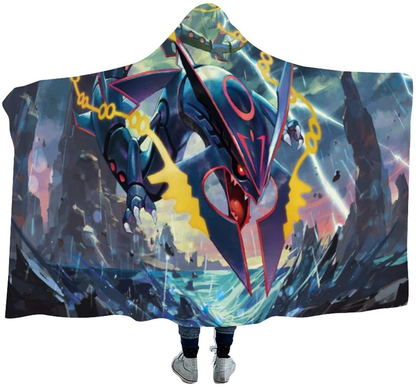 Anime Pokemon Winter Wearable Blankets - Collection Blankets