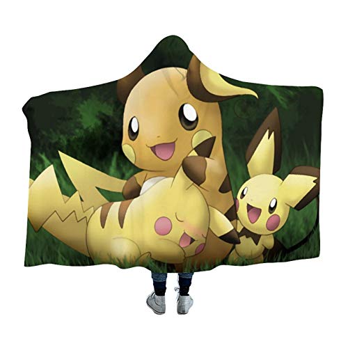 Anime Winter Wearable Blankets - Pokemon Collection Blankets