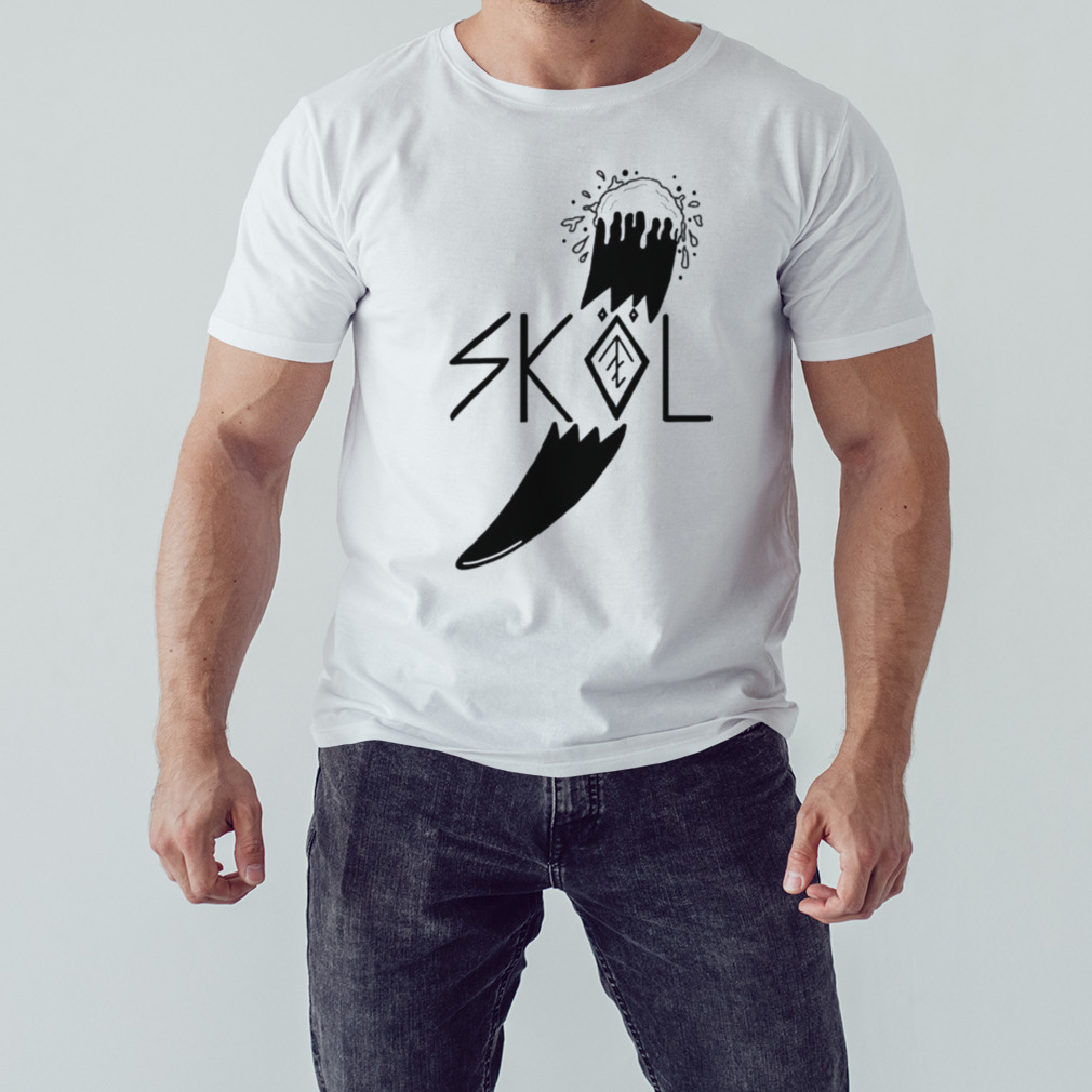 Skol Lets Drink As The Vikings Of Valhalla Berserker Shirt